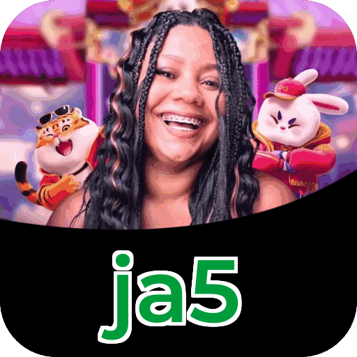 Interface do aplicativo ja5 mostrando jogos disponíveis no iOS e Android